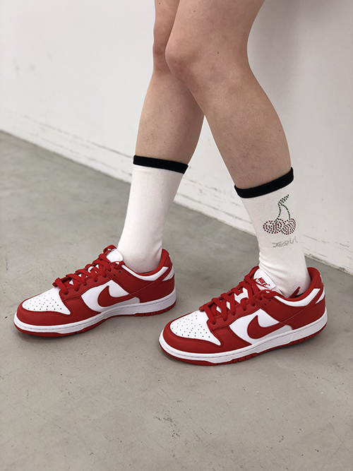 Nike Dunk Low SP White University Red