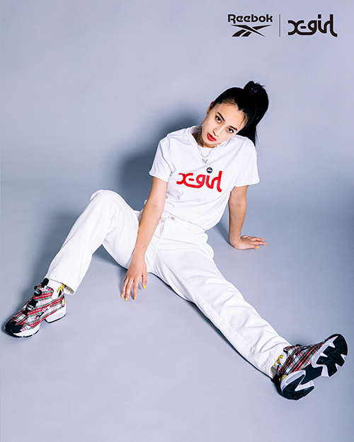 X-girl×Reebok | NEWS | X-girl OFFICIAL SITE（エックスガール