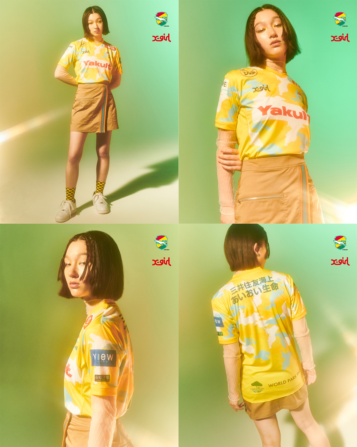 X Girl We League Uniform Lookbook Release News X Girl Official Site エックスガール オフィシャルサイト