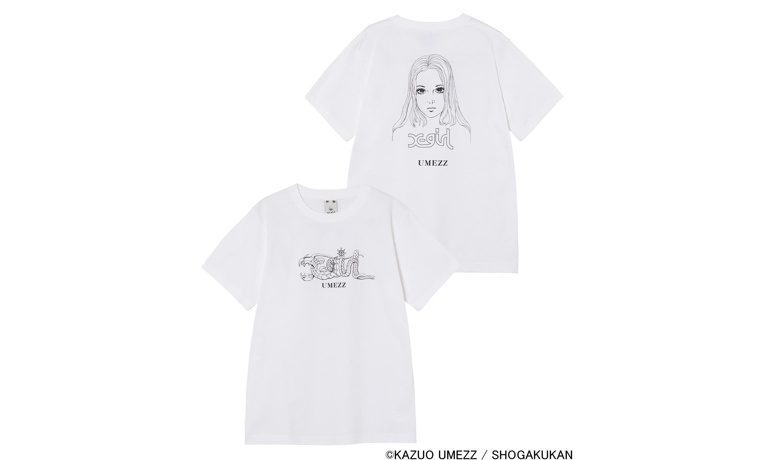 楳図かずお大美術展　小さなロボットシンゴ美術館　tシャツ x-girl 新品