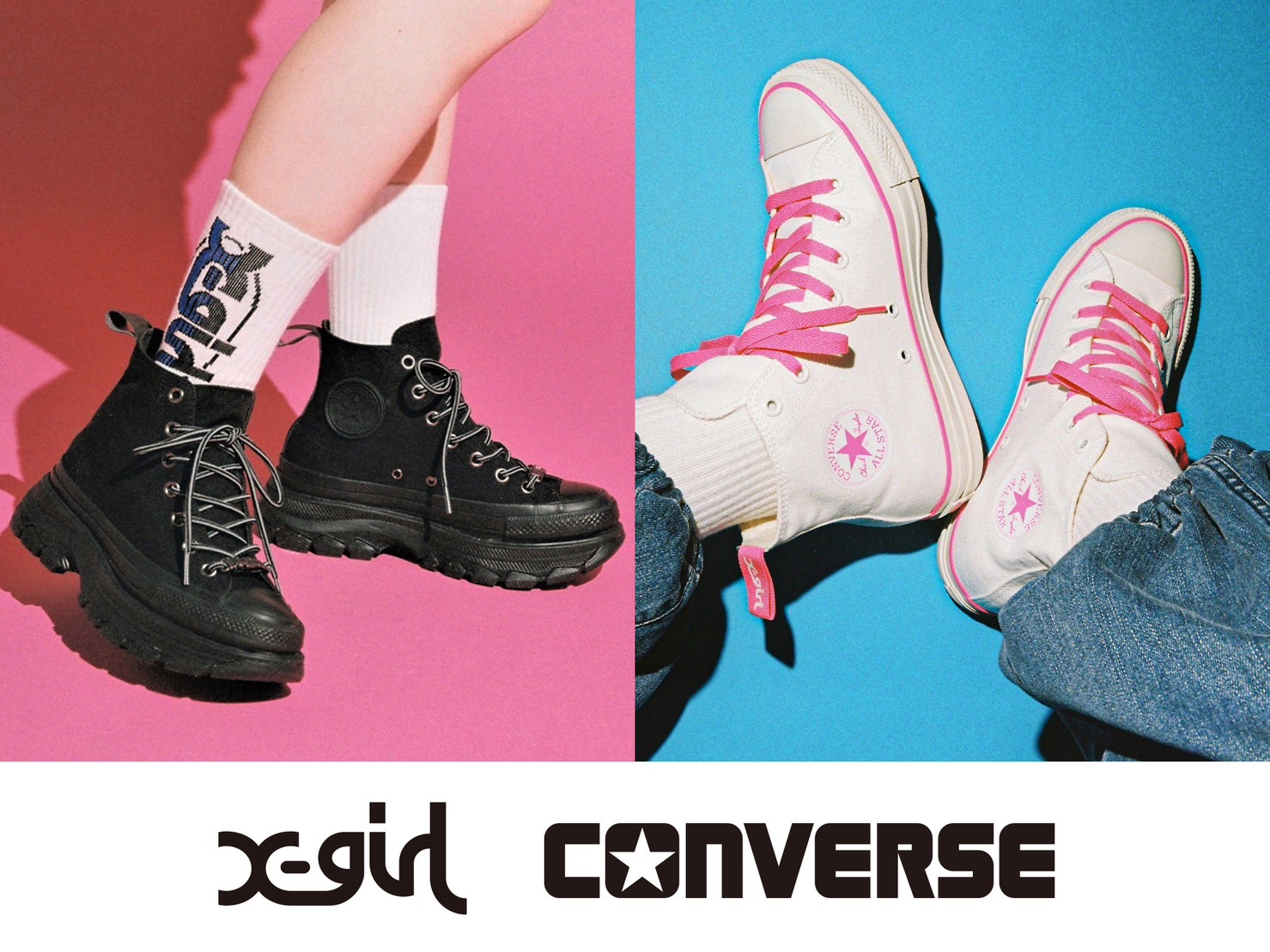 5/26(Fri.) X-girl × CONVERSE | NEWS | X-girl OFFICIAL SITE