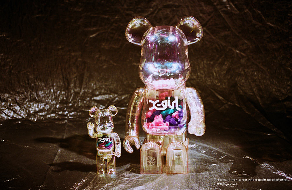 X-girl BE@RBRICK | X-girl OFFICIAL SITE（エックスガール 