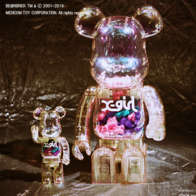 X-girl ベアブリック BE@RBRICK エックスガール - www.ecotours-of