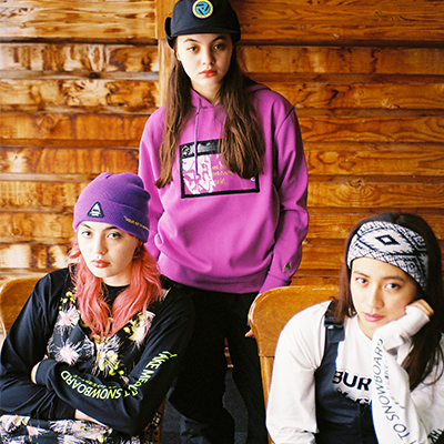 11/22(fri.) X-girl×BURTON | NEWS | X-girl OFFICIAL SITE（エックス 