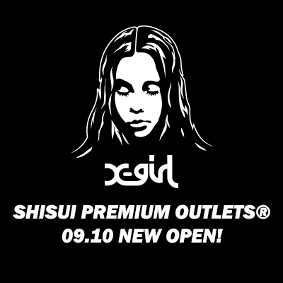 9 10 Thu X Girl Shisui Premium Outlets New Open News X Girl Official Site エックスガール オフィシャルサイト