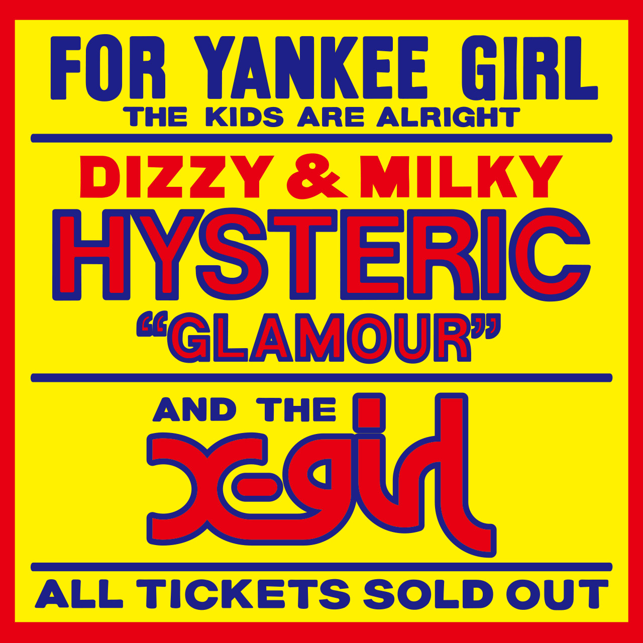 X-girl×HYSTERIC GLAMOUR | NEWS | X-girl OFFICIAL SITE（エックス 