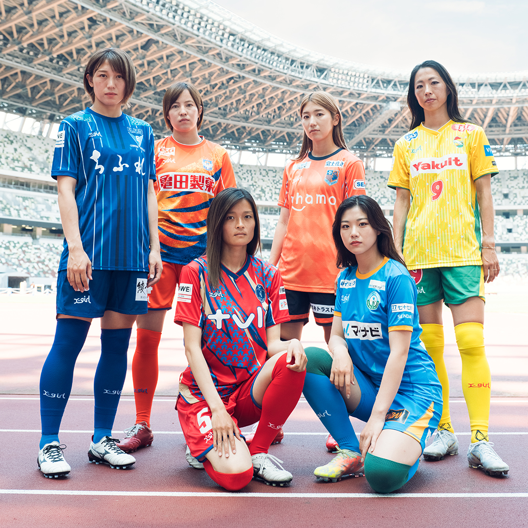 9/5(Mon.) X-girl × WE LEAGUE UNIFORM WE LEAGUER LOOKBOOK | NEWS