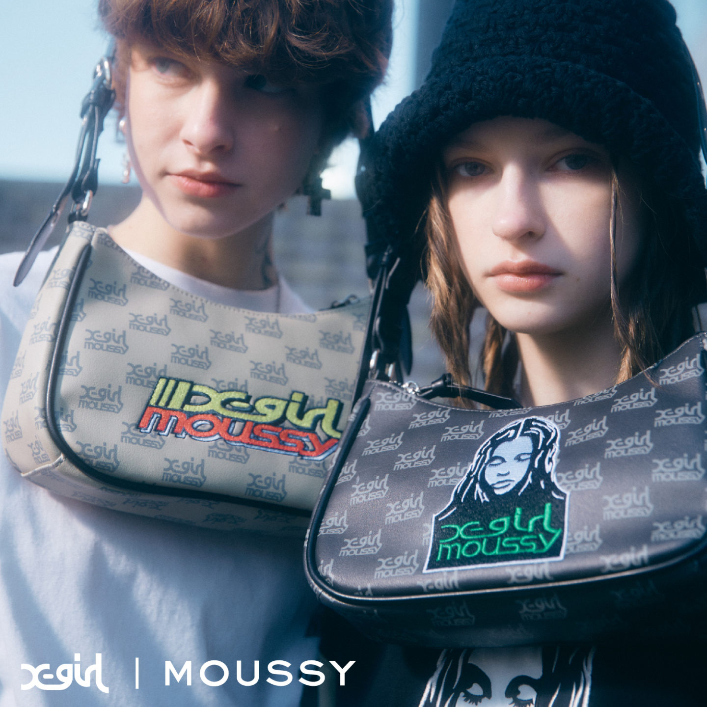 表参道店限定】即完 MOUSSY×X-girlコラボ マウジー moussy-