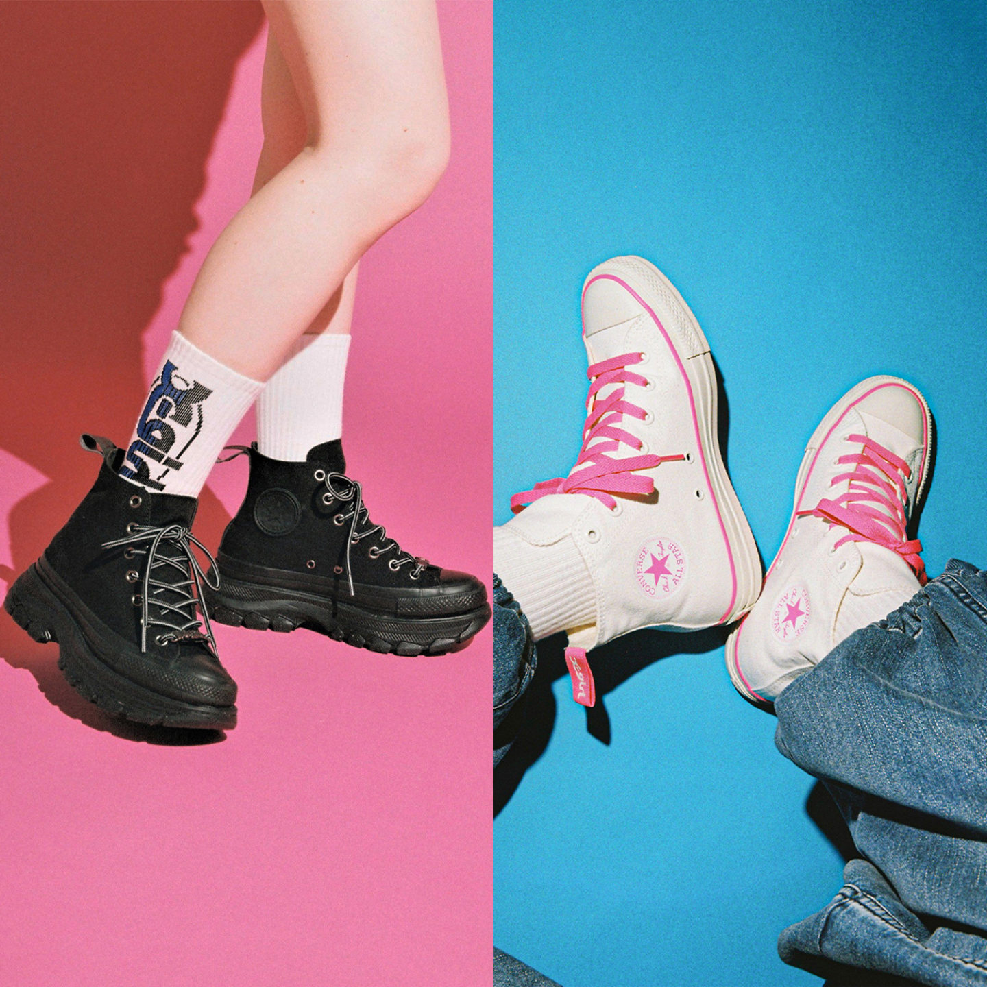 CONVERSE X-girl コラボ スニーカー-