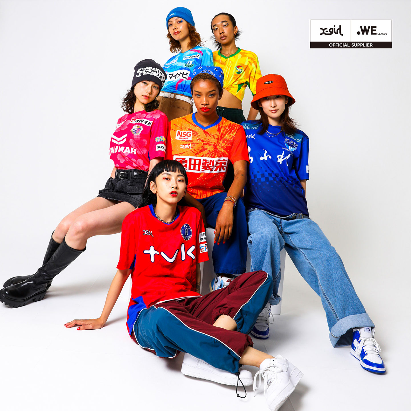 8/9(Wed.) X-girl × WE LEAGUE UNIFORM RELEASE | NEWS | X-girl 