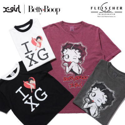 X-girl × BETTY BOOP™ IMAGE