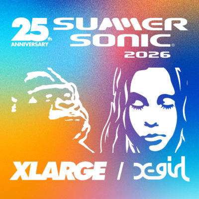 XLARGE×X-girl×SUMMER SONIC 2026  IMAGE