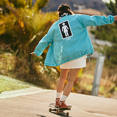X-girl ×GIRL SKATEBOARDS 3rd collaborating collection release