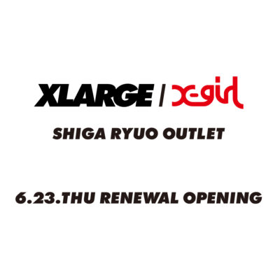 XLARGE/X-girl SHIGA RYUO OUTLET RE… IMAGE